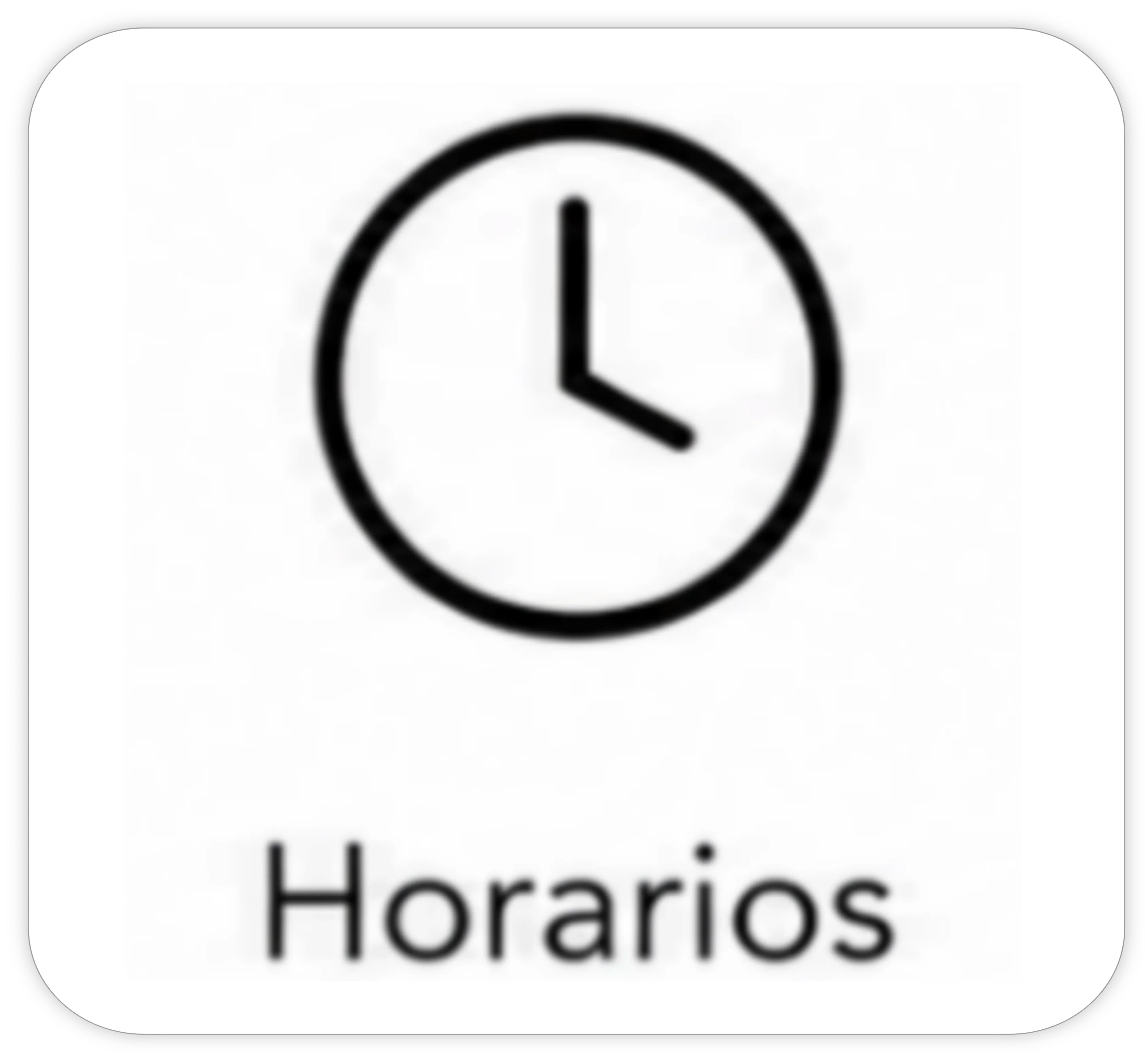 Horarios